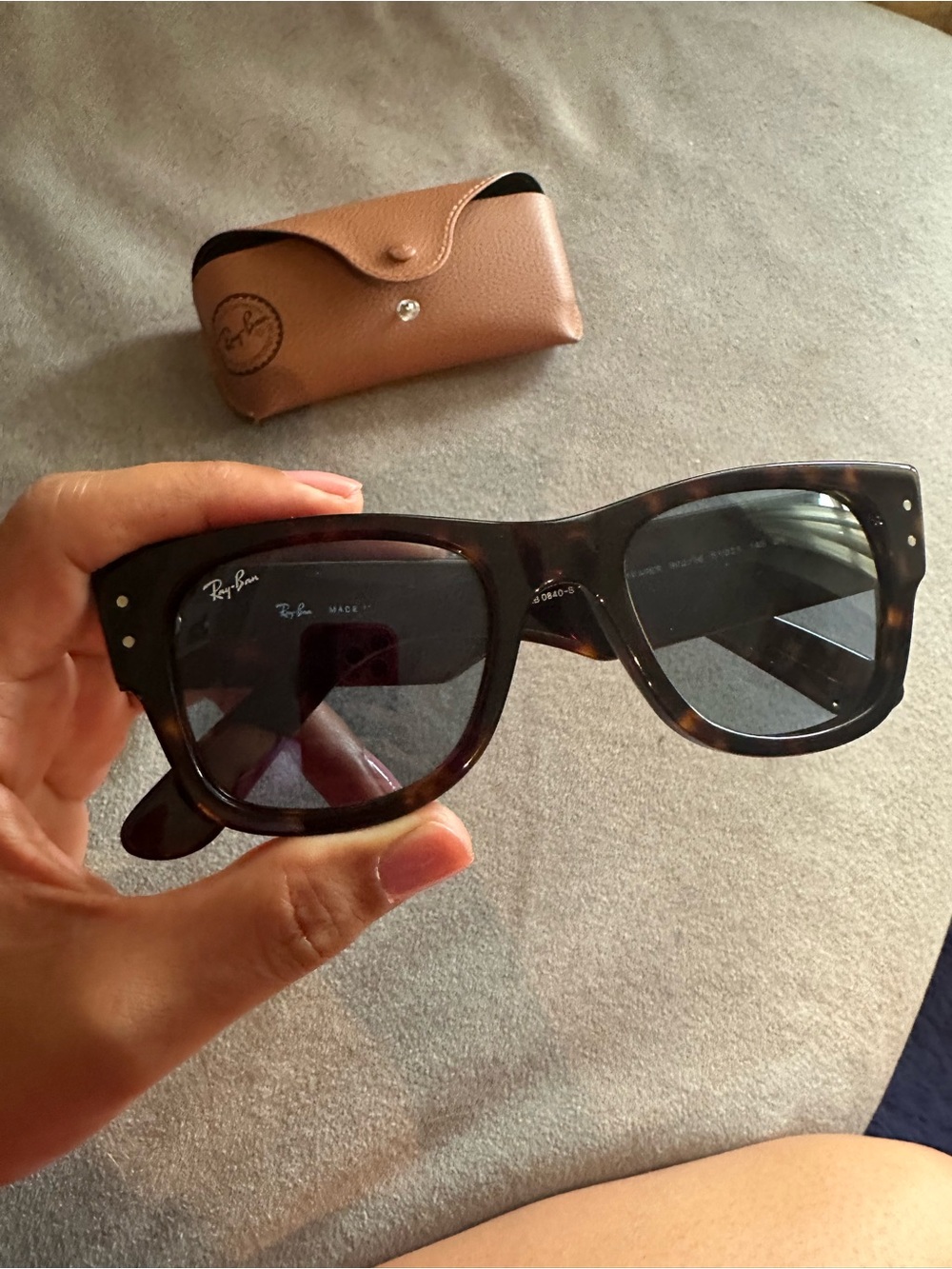 Ray Ban mega wayfarers (tortoiseshell) — brand new